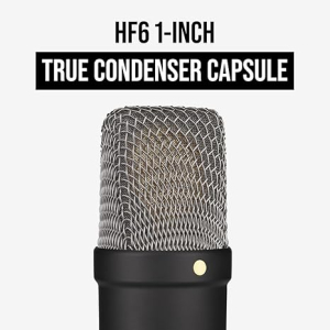 RØDE NT1 Signature Series Kondenser Mikrofon SM6 Amortizatorlu və Pop Filtrli - Qara